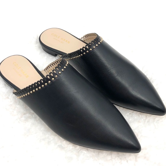 cole haan raelyn leather mule